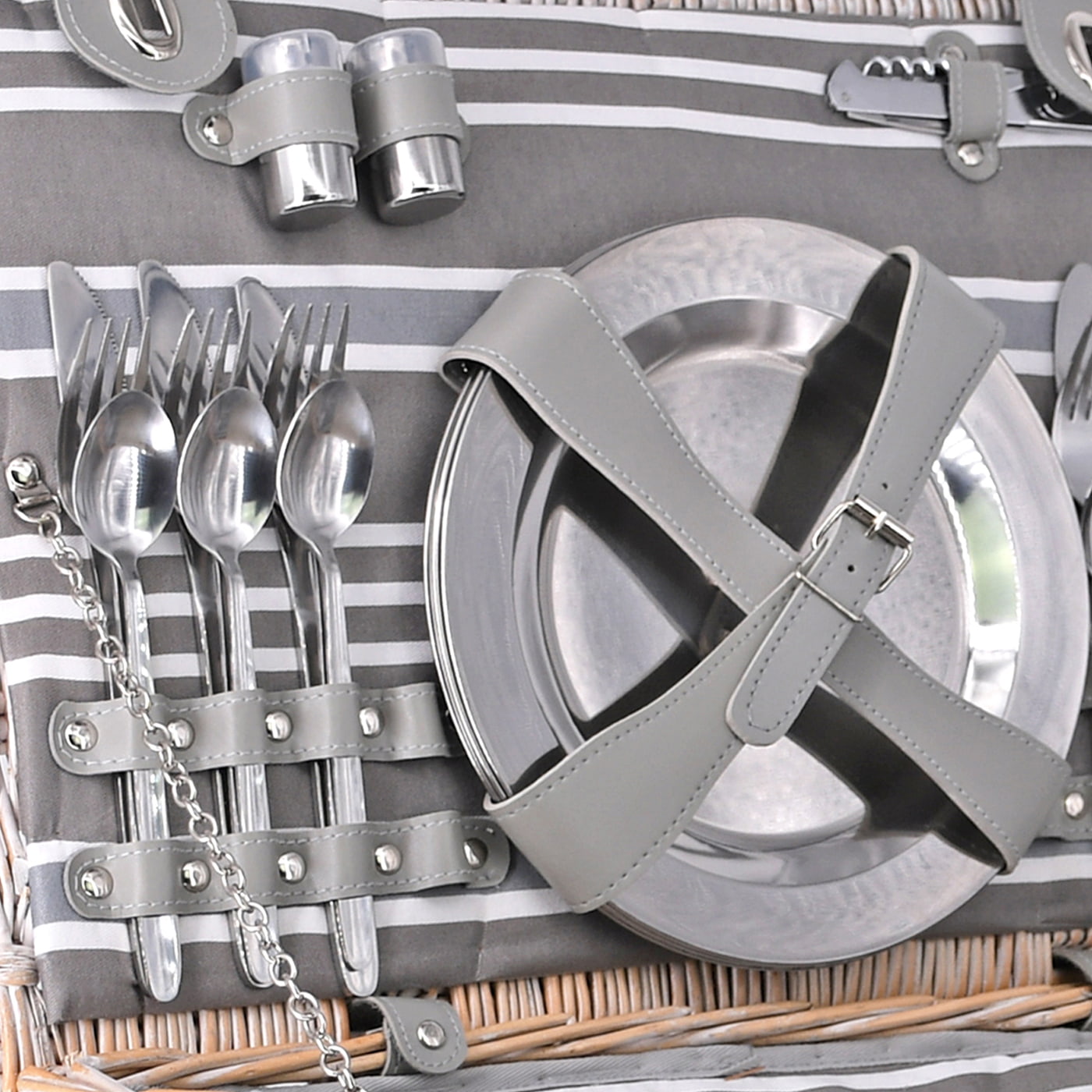 Cuchara fina de acero