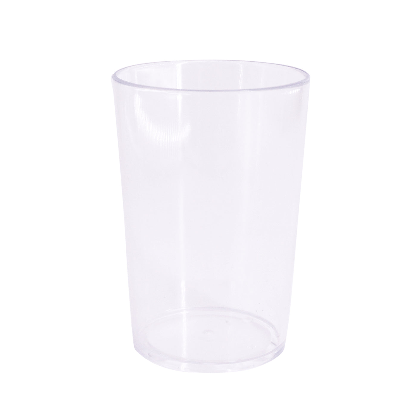 Vaso de agua plástico