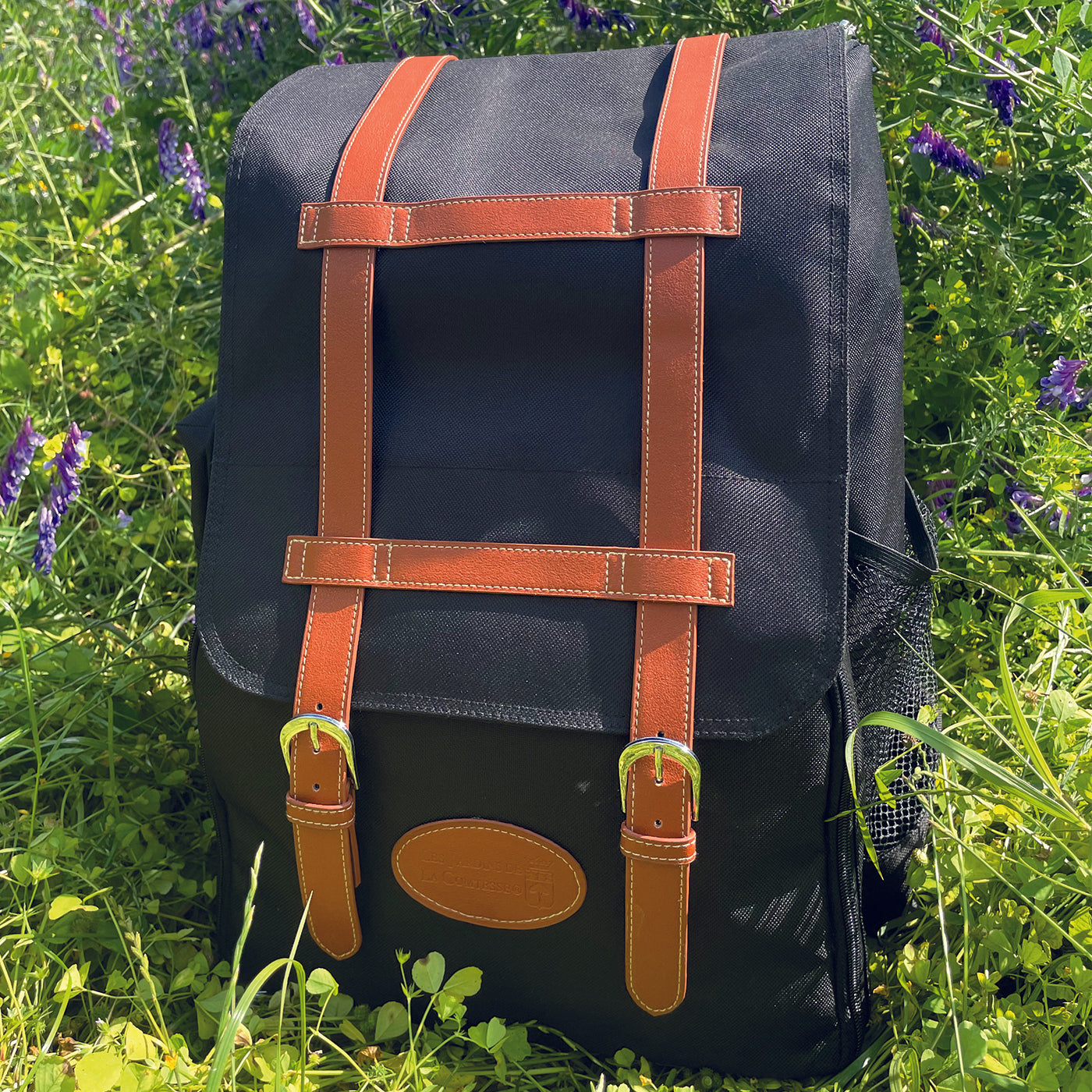 Mochila de picnic "Escapade" Negro - 4 personas