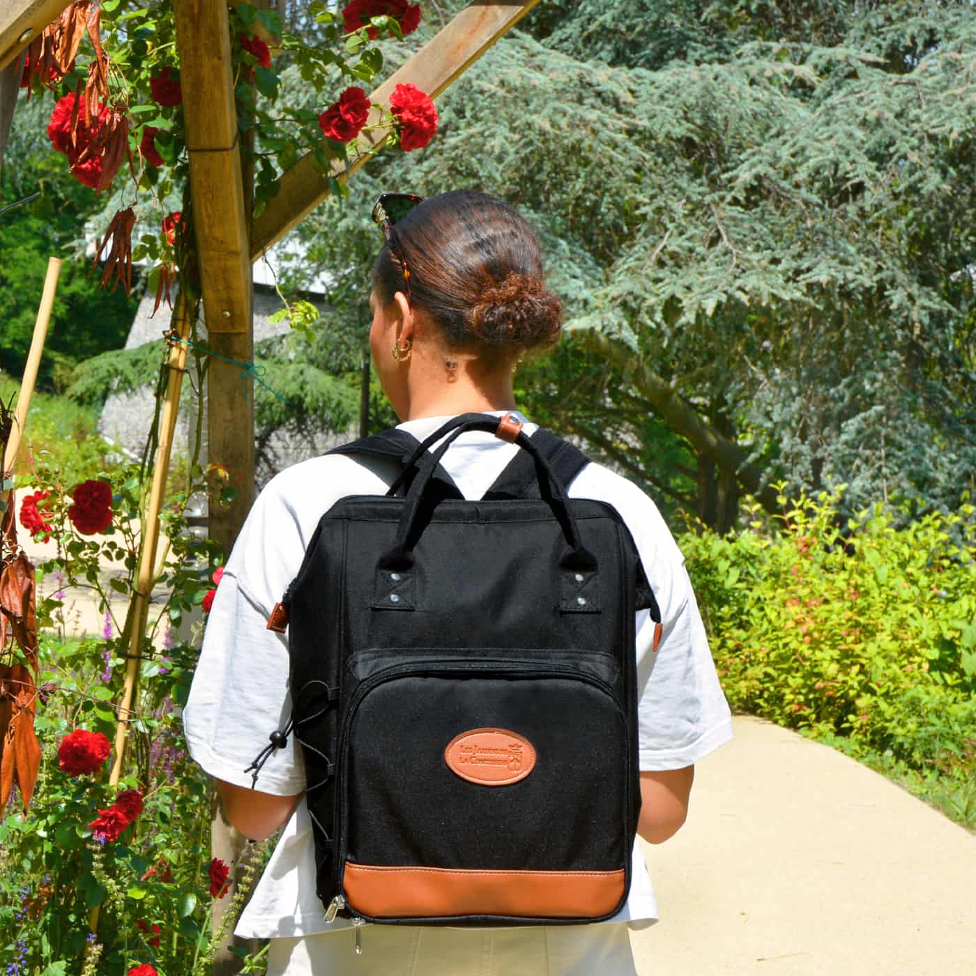 Mochila de picnic "Escapade" Negro - 2 personas