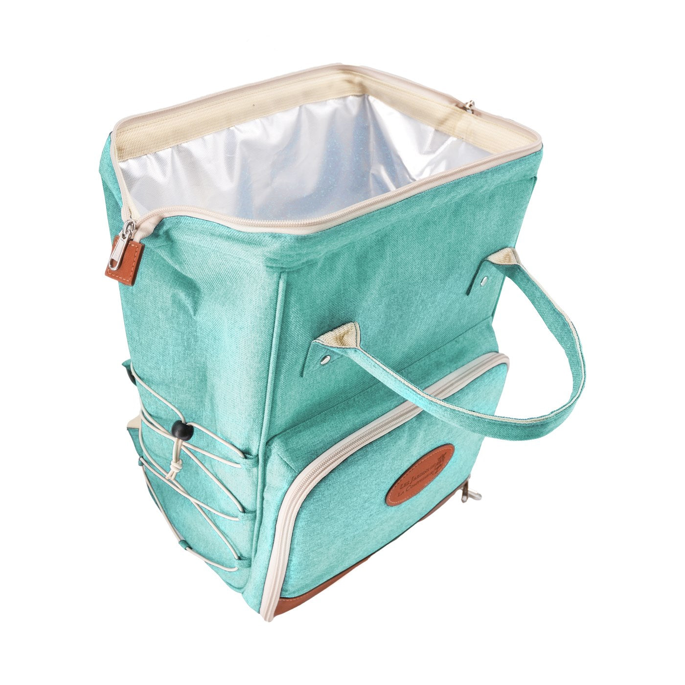 Mochila de picnic turquesa - 2 personas