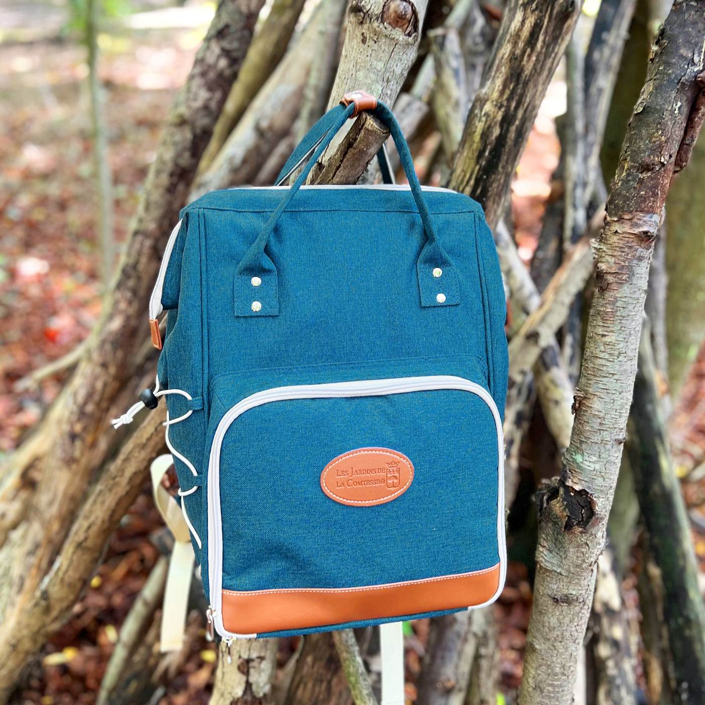 Mochila de picnic Azul Pato - 2 personas