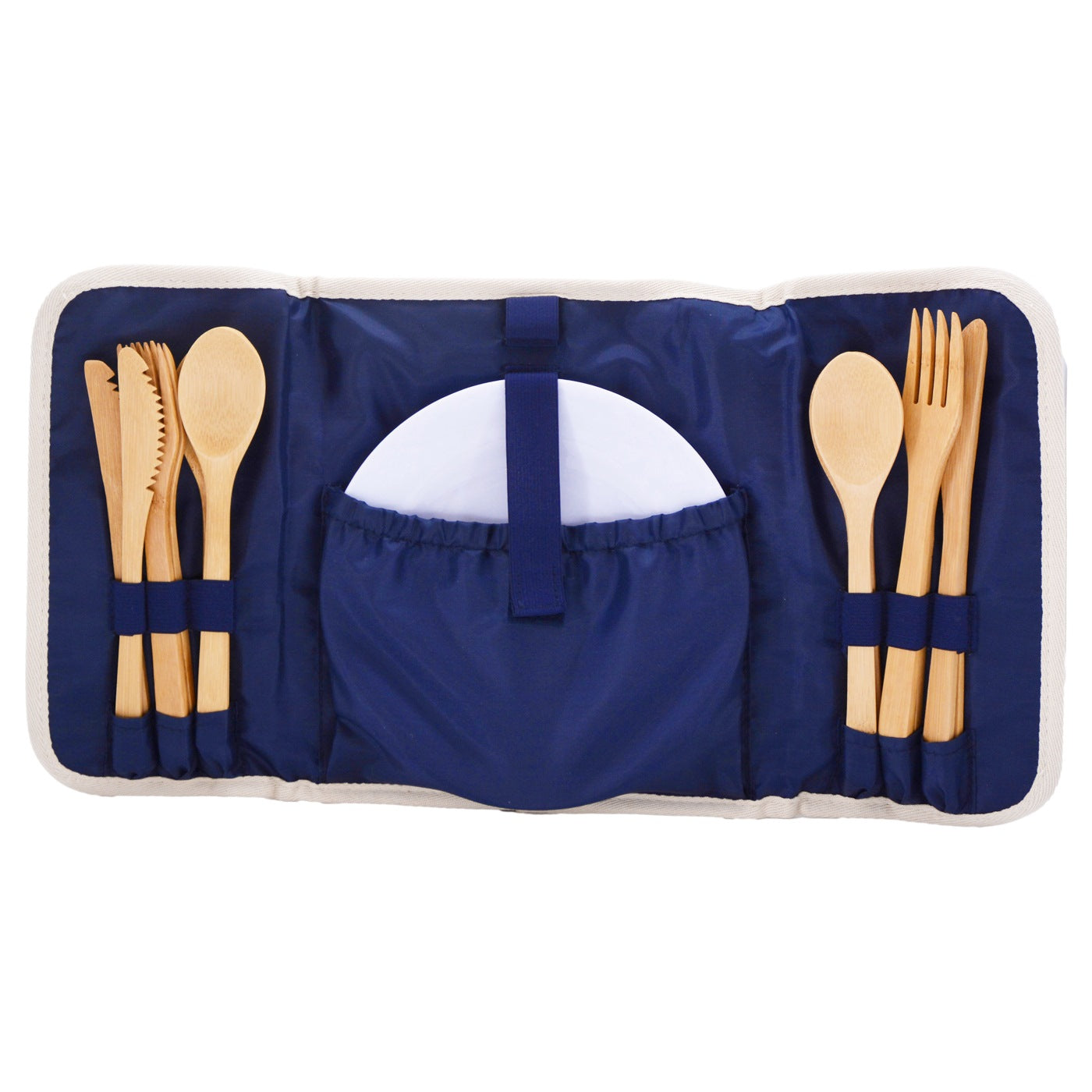 Bolsa de playa picnic Riviera lino - 4 personas