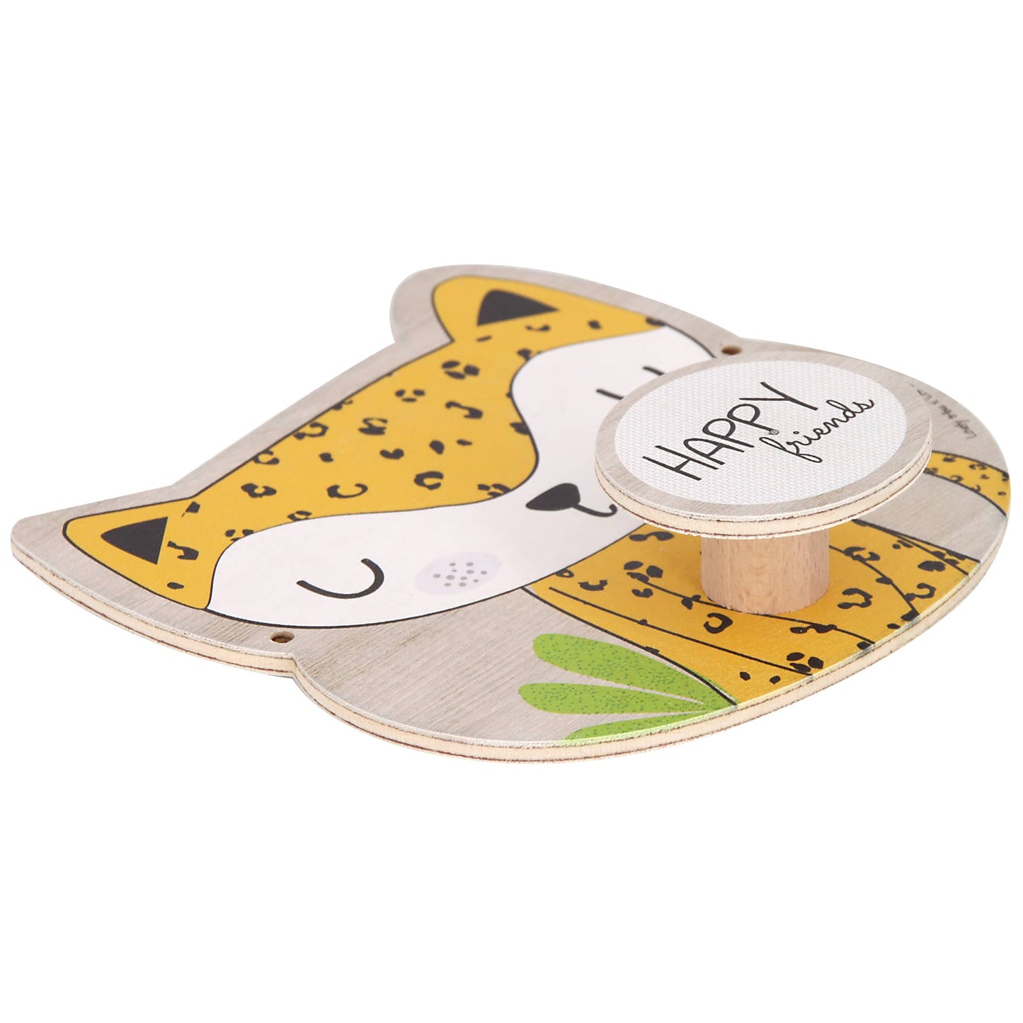 Percha de pared infantil - Perchero de madera para la habitación infantil "Gigi la Jirafa"