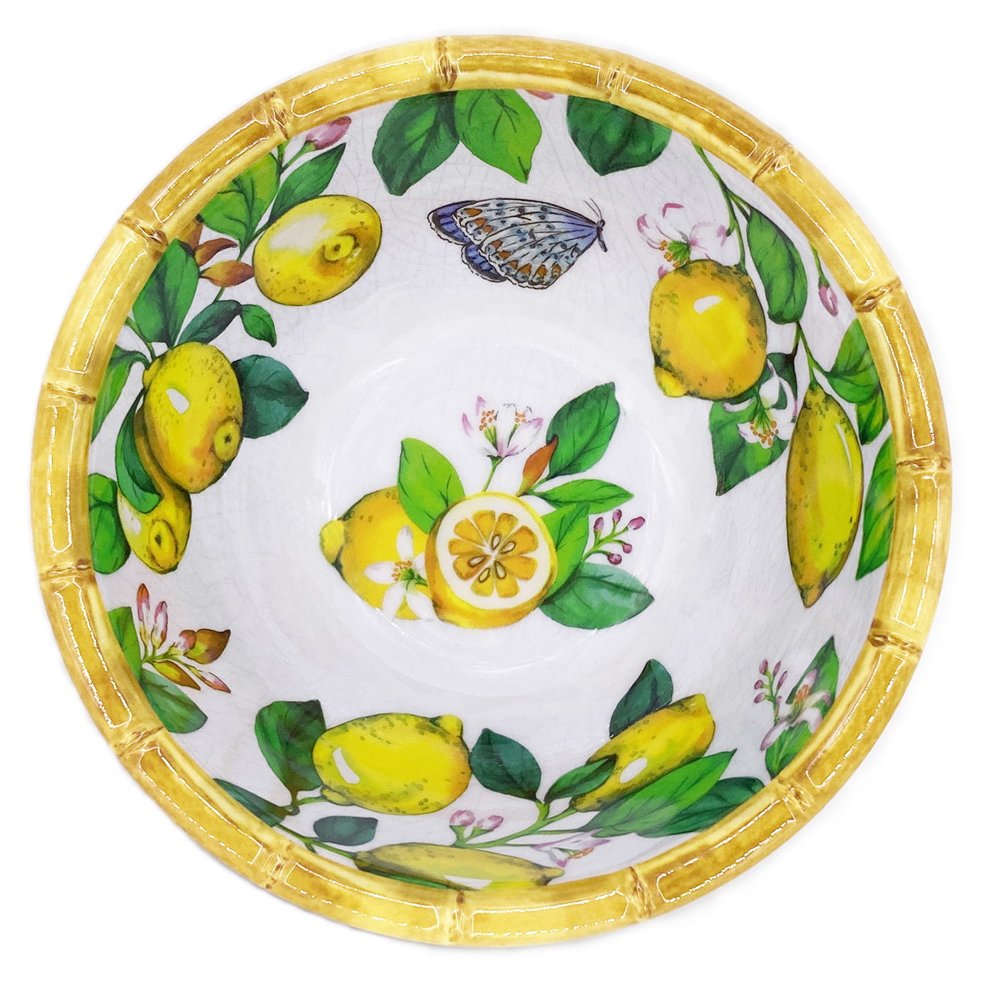 Bol de melamina con limones - Ø 15 cm