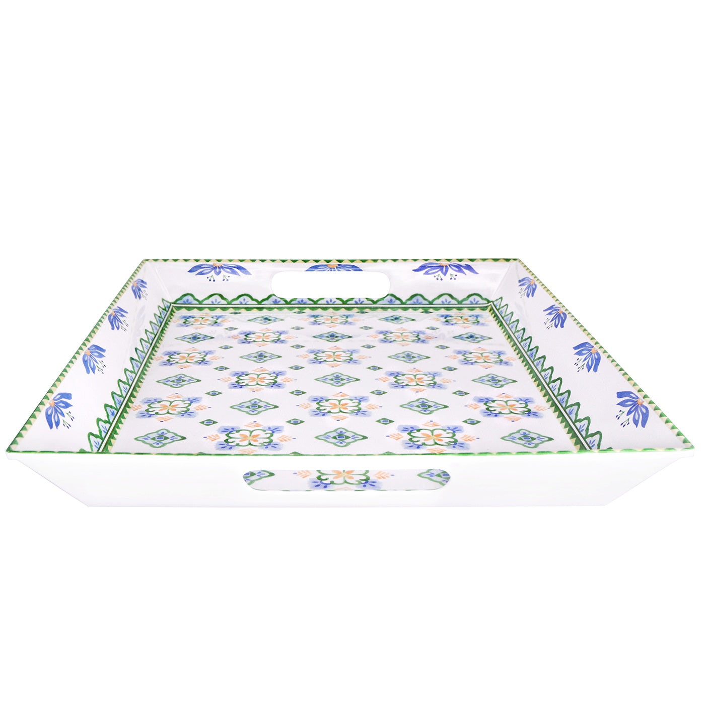 Bandeja grande en melamina con asas Evora - 50 x 36 x 5 cm