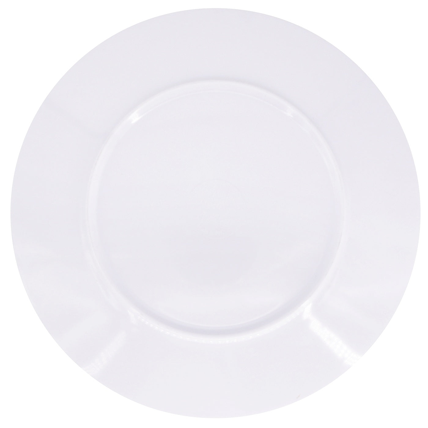 Plato llano de melamina con loros - Ø 28 cm