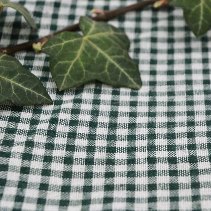 Manta  picnic impermeable vichy verde