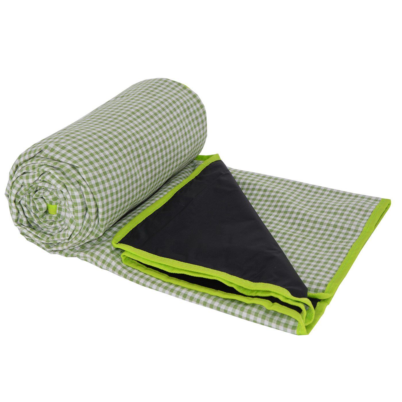 Manta picnic impermeable XL vichy verde manzana