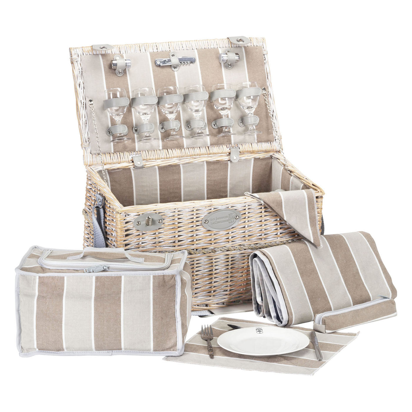 Cesta picnic Chinon - 6 personas