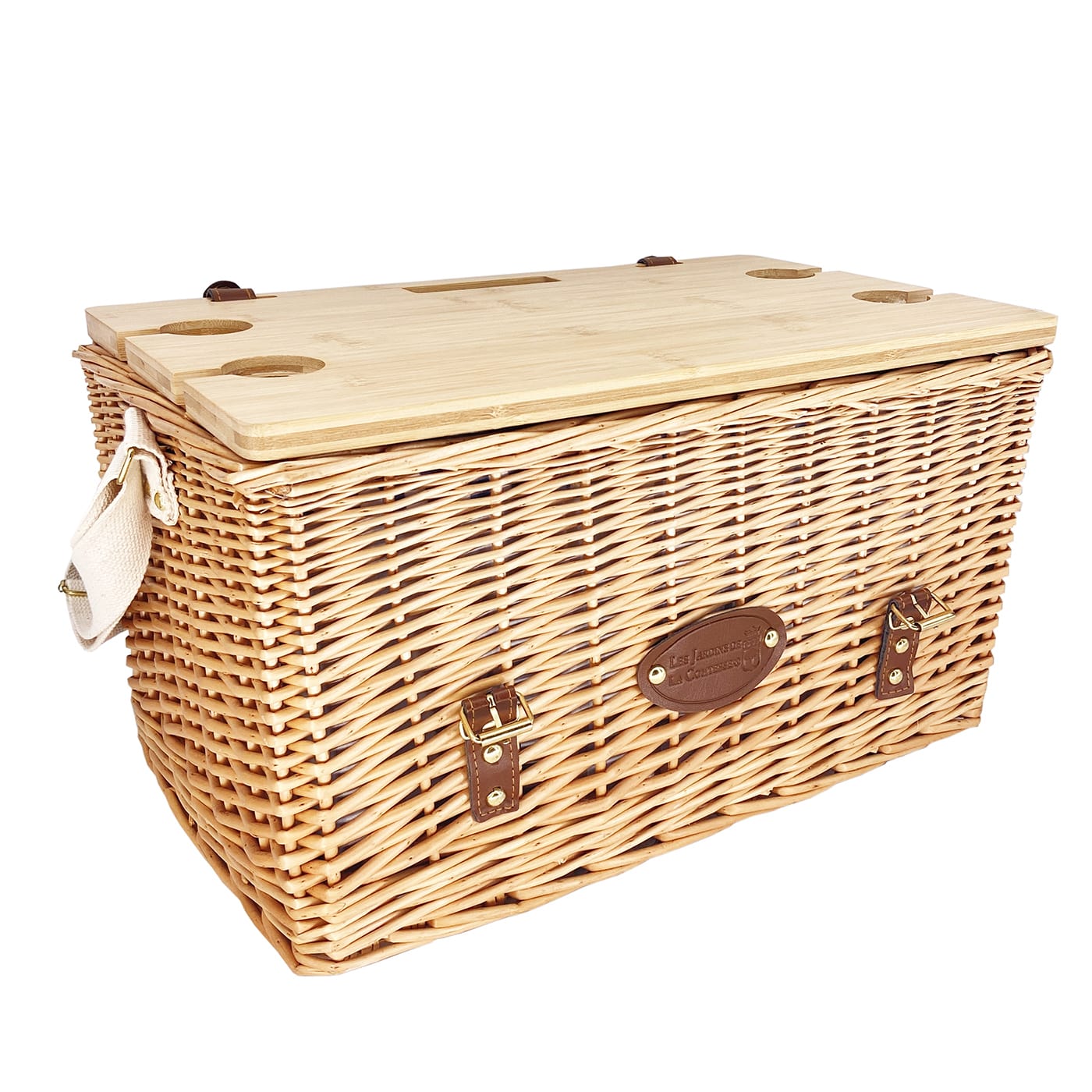 Cesta picnic Saint-Malo con mesa - 4 personas