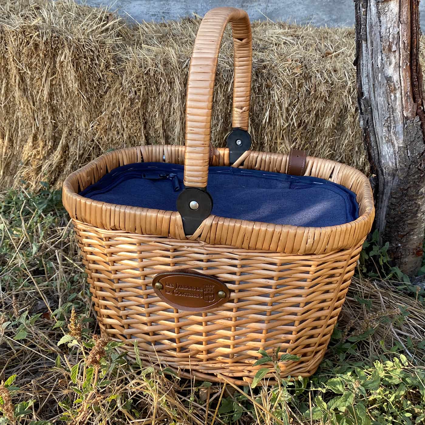 Cesta isoterma Chantilly azul