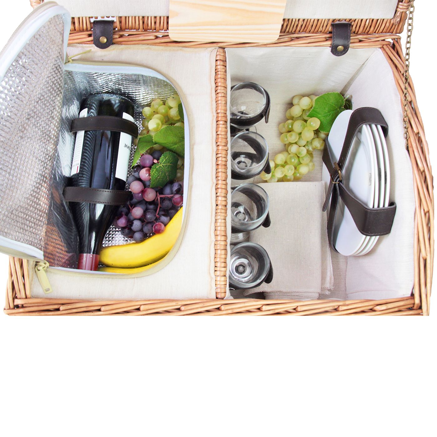 Cesta picnic Gisors - 4 personas
