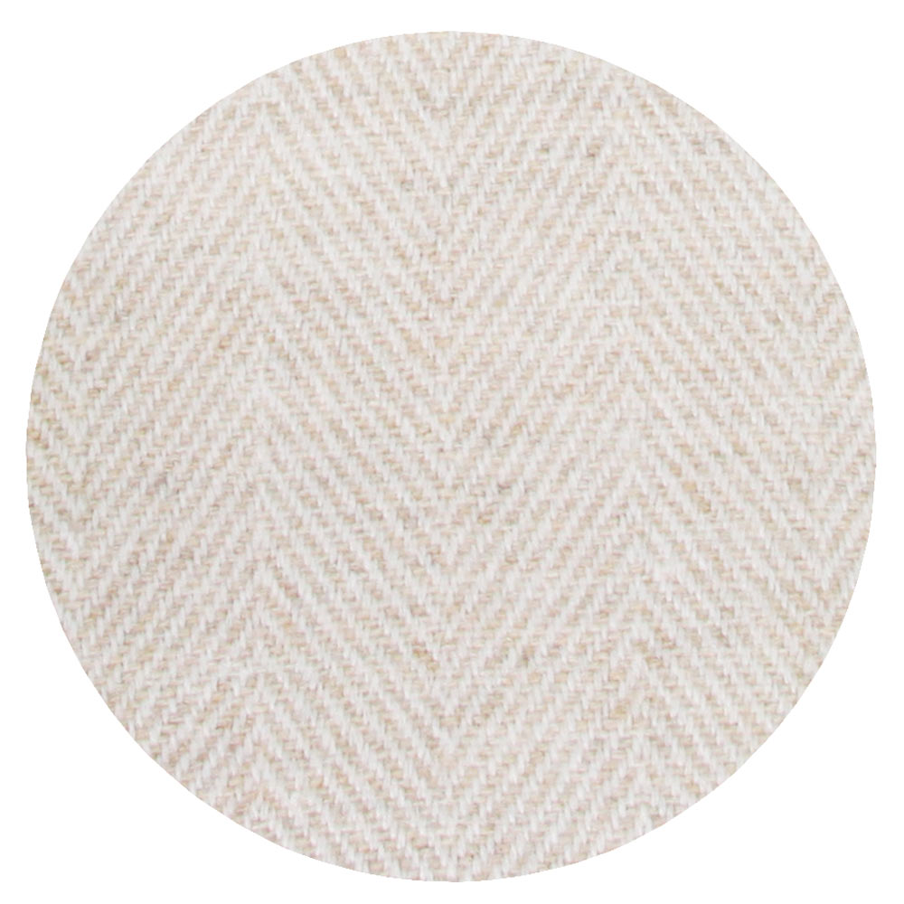 Manta ligera de cachemir y lana con grande diseño de espiguilla : Camel - 130 x 230 cm