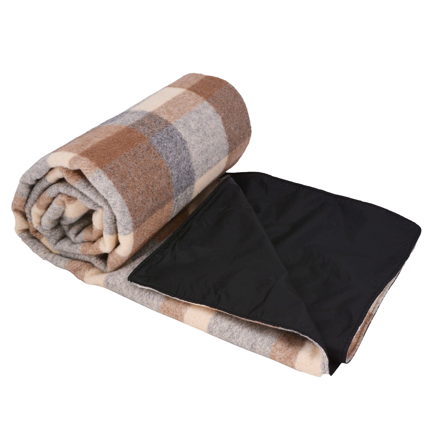 Manta de picnic impermeable marrón