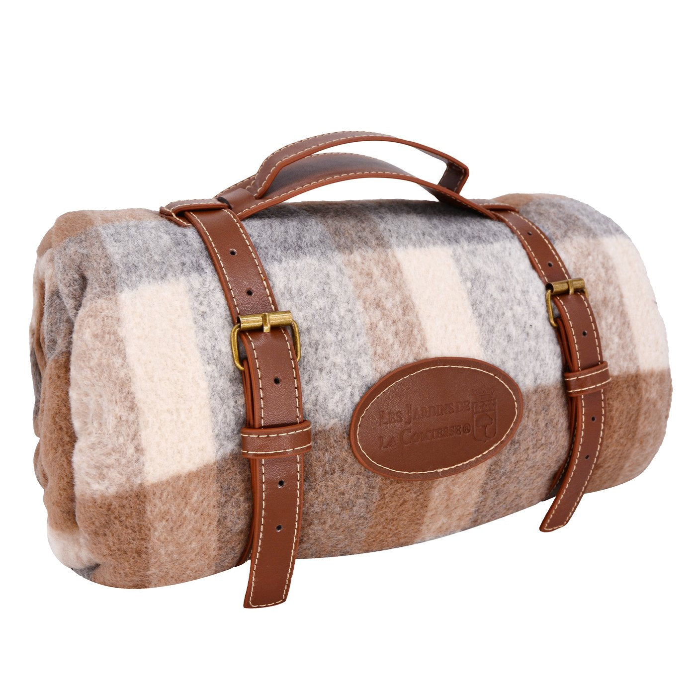 Manta de picnic impermeable marrón