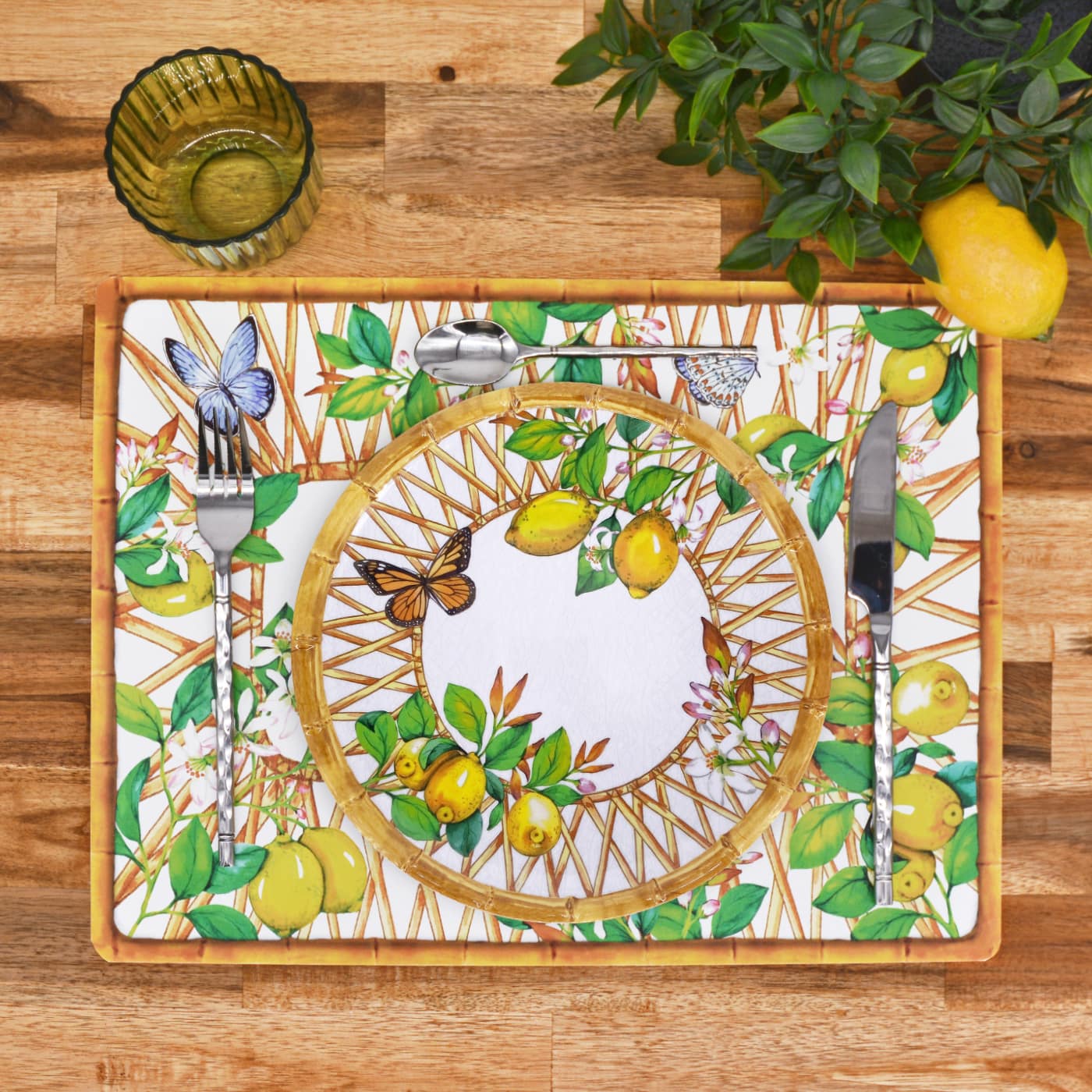 Mantel individual (40 x 30 cm) set de 6 - Tema Capri