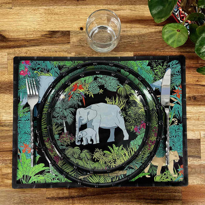Mantel individual (40 x 30 cm) set de 6 - tema Jungle