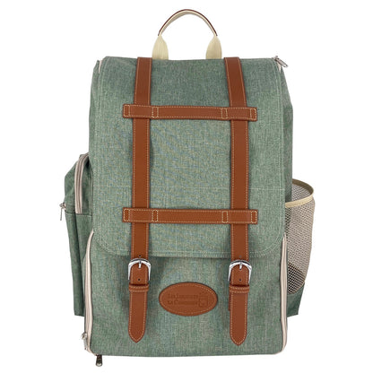 Mochila de picnic "Escapade" Verde - 4 personas