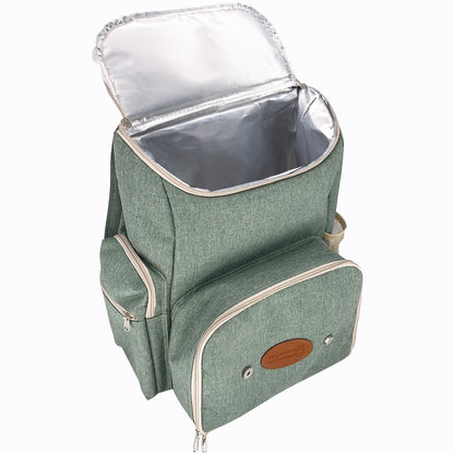 Mochila de picnic "Escapade" Verde - 4 personas