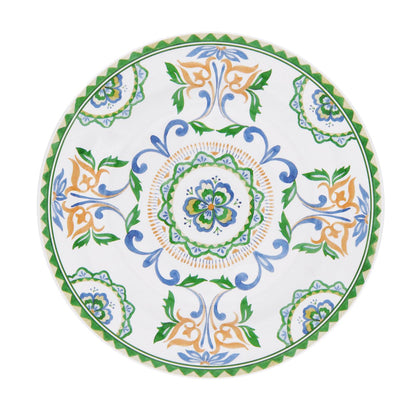 MEV-01AB-Plato pequeño llano de postre en melamina Evora - Ø 22 cm - 1400 x 1400