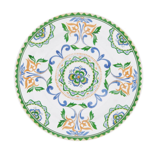 MEV-01AB-Plato pequeño llano de postre en melamina Evora - Ø 22 cm - 1400 x 1400