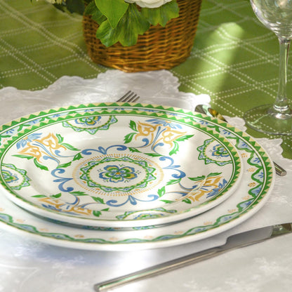 Plato_peque_o_llano_de_postre_en_melamina_Evora_-_22_cm_-_1400_x_1400 - Foto de la mesa puesta