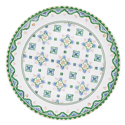 Plato grande llano en melamina Evora