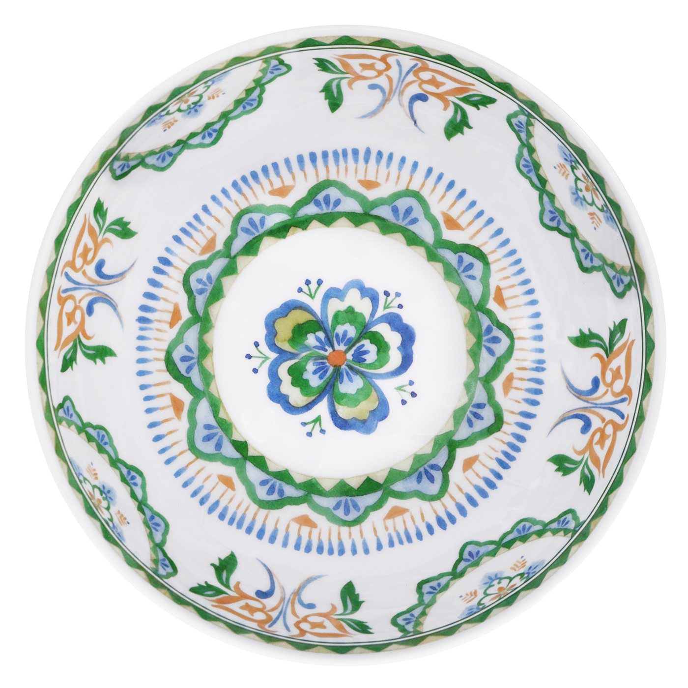Plato hondo grande en melamina Evora - 19 cm