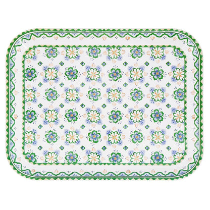 Pequeña bandeja de presentación rectangular en melamina Evora - 33 x 26 cm