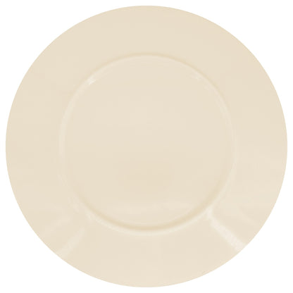 Plato grande de melamina con flores indias - Ø 28 cm