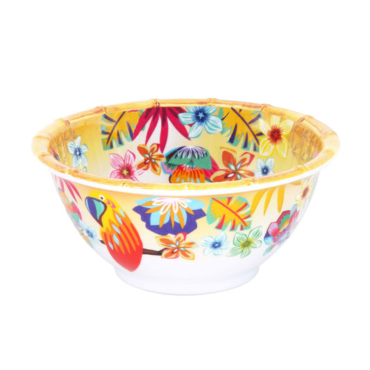 Bol de melamina con loros - Ø 15 cm
