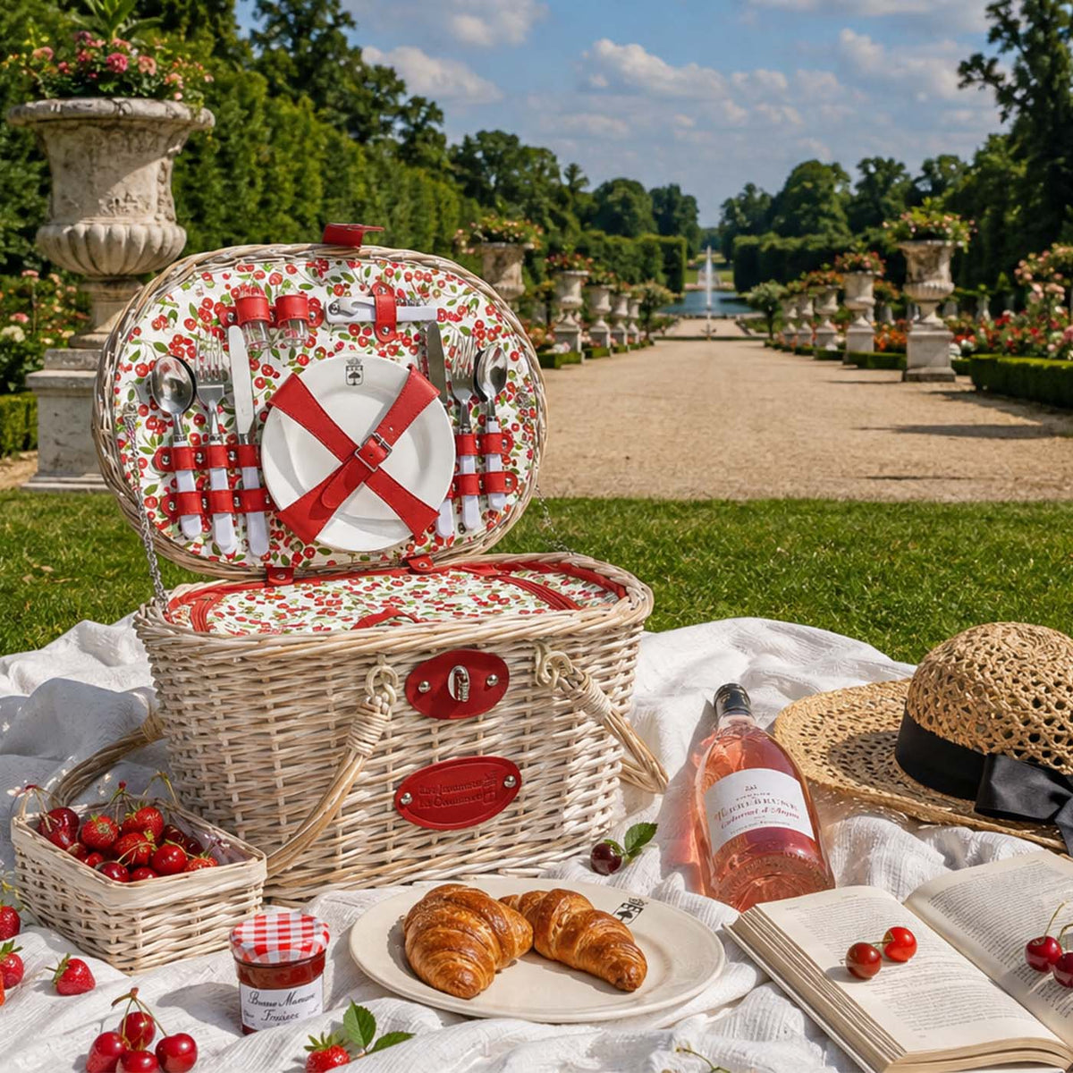 Cesta picnic Cheverny - 4 personas