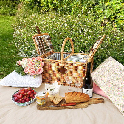 Cesta de picnic de mimbre Saint-Rémy - 4 personas