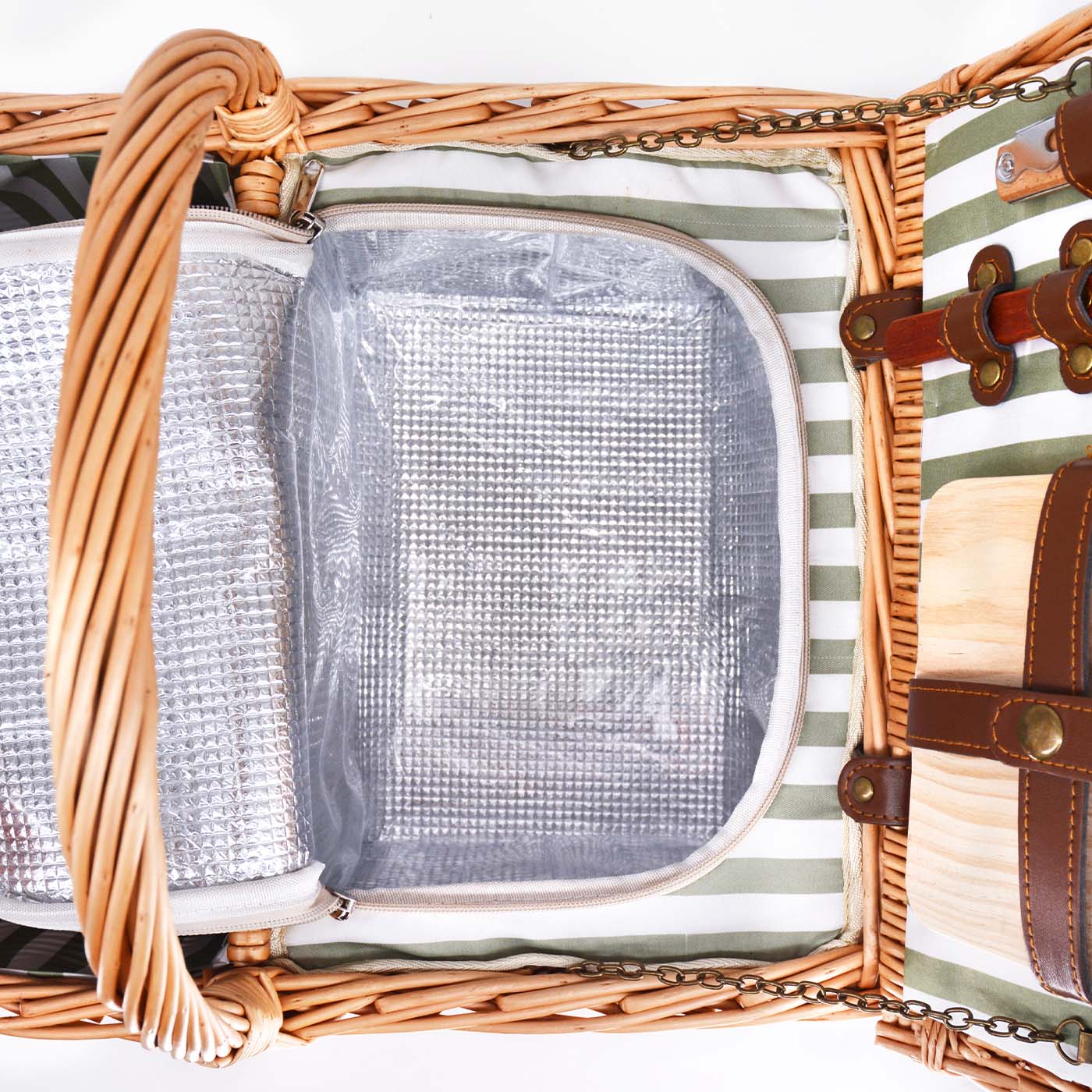 Cesta de picnic de mimbre Saint-Rémy - 4 personas