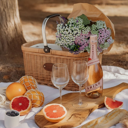 Cesta isotérmica Chantilly Lino pequeña - 18 L
