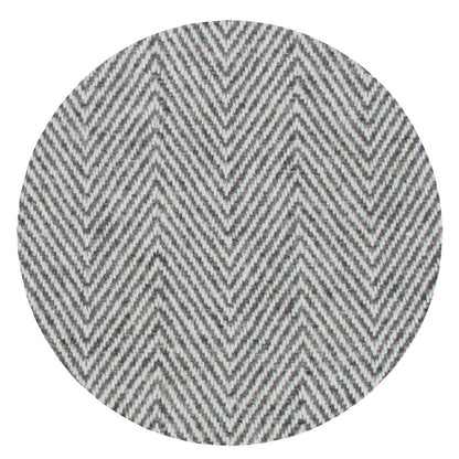 Manta ligera de cachemir y lana con grande diseño de espiguilla : Gris Antracita - 130 x 230 cm