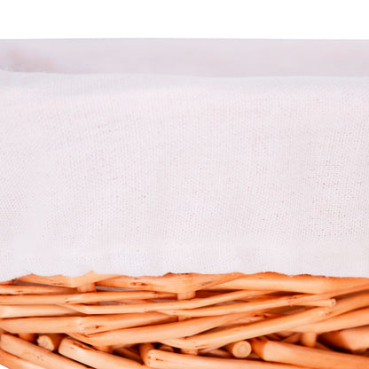 Cesta de pan de mimbre - Formato grande